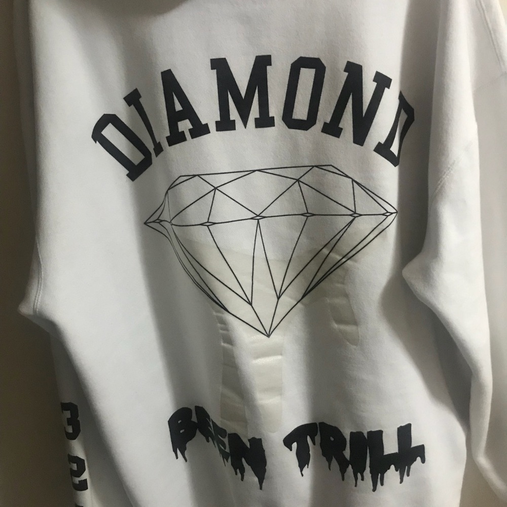 Vintage “2013” Been trill / Diamond supply hoodie good condition